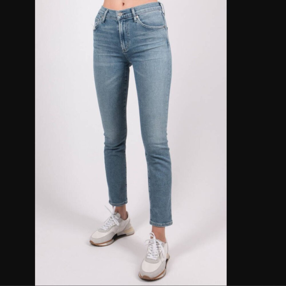 Citizens of Humanity Skyla Mid Rise Cigarette Jeans Size 25